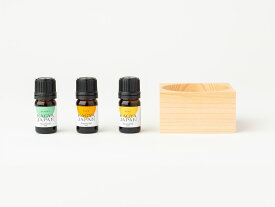 【ふるさと納税】70-2 KAGYA JAPAN　エッセンシャルオイル5ml　【SUGI】【HINOKI】【YUZU】3本セット＆KAGYAオリジナル ヒノキのディフューザー