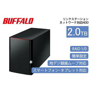 yӂ邳Ɣ[ŁzBUFFALO/obt@[ NXe[V@RAID@\Ή@lbg[NΉHDD(2TB)