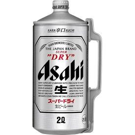 【ふるさと納税】アサヒ　スーパードライ＜2L缶＞6缶入　1ケース　名古屋工場製造