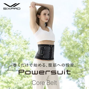 yӂ邳Ɣ[ŁzSIXPAD Powersuit Core Belt@HOME GYMΉf