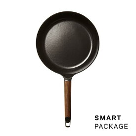 【ふるさと納税】バーミキュラ フライパン26cm深型 ウォールナット ＋専用リッド 【スマートパッケージ】 | フライパン 調理器具 VERMICULAR ガス火 ガス IH IH対応 エナメル加工 キッチン用品 高級感 おしゃれ 人気 おすすめ 無水調理 焼き料理 グリル料理 朝食 卵料理