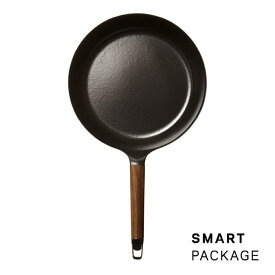 【ふるさと納税】バーミキュラ フライパン28cm深型ウォールナット＋専用リッド 【スマートパッケージ】 | フライパン 調理器具 VERMICULAR ガス火 ガス IH IH対応 エナメル加工 キッチン用品 高級感 おしゃれ 人気 おすすめ 無水調理 焼き料理 グリル料理 朝食 卵料理