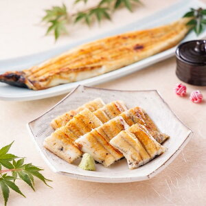 【ふるさと納税】三河一色産手焼き炭火焼き活うなぎ白焼き 2尾セット