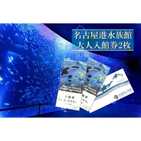 【ふるさと納税】名古屋港水族館入館券（大人入館券2枚） | 愛知県 名古屋市 愛知 名古屋 楽天ふるさと 納税 支援品 返礼品 支援 返礼 お礼の品 チケット 券 利用券 水族館 ペアチケット ペア 入館券 旅行 観光 トラベル 名古屋港水族館 ワンストップ ワンストップ特例