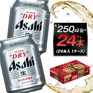 【ふるさと納税】アサヒビール スーパードライ250ml缶 24本入 1ケース