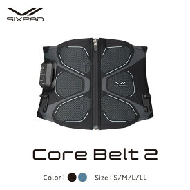 【ふるさと納税】＼選べるサイズ＆カラー／SIXPAD Core Belt 2 | シックスパッド コアベルト 2 EMS 体幹トレーニング 腹筋 引き締め 健康管理 人気 おすすめ フィットネス ダイエット 運動不足解消 筋力アップ トレーニング器具 健康グッズ 美容 健康家電 送料無料 名古屋市