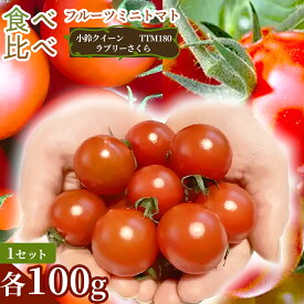 【ふるさと納税】3種の味わいを楽しめる フルーツミニトマト食べ比べセット 1セット 野菜 食べ比べ 詰め合わせ サラダ 食材 おうちごはん 家庭用 贈り物 お取り寄せ 新鮮 旬 産地直送 愛知県 豊橋市