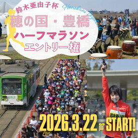 【ふるさと納税】鈴木亜由子杯 穂の国・豊橋ハーフマラソン2027 エントリー権 マラソン 体験