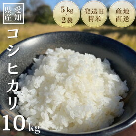 【ふるさと納税】農家直送!令和7年度産低農薬コシヒカリ10kg(5kg×2袋)【1428167】