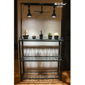 【ふるさと納税】Metal Grow プラントラック-900-　植物棚【1513496】