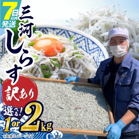 訳あり しらす干し 選べる容量 1～2kg 三河しらす 国産 釜茹で 塩分控えめ
愛知県碧南市