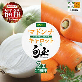 【ふるさと納税】【福箱★2027】 全2回 お試し 訳あり 定期便 マドンナキャロット 新玉ねぎ 旬玉 各3kg 2月 4月 お届け 人参 玉ねぎ サイズ混合 手作業 ブランド野菜 一番美味しい季節 生で美味しい 人参ステーキ 玉ねぎサラダ お取り寄せ 愛知県 碧南市 送料無料