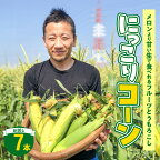 メロンより甘い 甘くて濃厚 2024年発送 とうもろこし お試し 7本 生とうもろこし コーン 糖度 17度以上 にっこりコーン 味来 サニーショコラ 武ちゃん農場 産地直送 朝獲れ 新鮮 愛知県 碧南市 送料無料