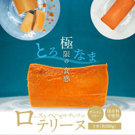 【ふるさと納税】（約200g）ローストヘーゼルナッツ テリーヌ グルテンフリー 保存料不使用 香ばしい ヘーゼルナッツ 手づくり スイーツ デザート スイート ホワイト チョコレート ショコラ 冷凍 愛知県 碧南市 お取り寄せ お取り寄せスイーツ 送料無料