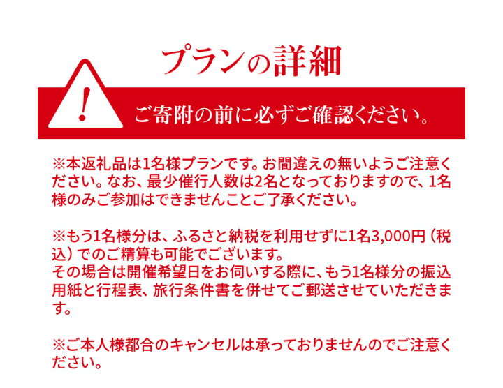 楽天市場】【ふるさと納税】日帰り ガイドツアー チケット 1名 プラン 