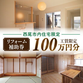 【ふるさと納税】【西尾市内住宅限定】リフォーム補助券 100万円・M113 リフォーム 改築 増築 増改築 住宅 住宅リフォーム 住宅設備 内窓 間取り 間取り変更 改修工事 改修 工事 木材 木の家 補助券 券 チケット 利用券 家 ハウス 愛知県 西尾市 送料無料