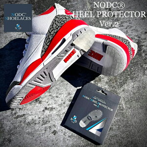 yӂ邳Ɣ[ŁzNODC HEEL PROTECTOR Ver.2 Xj[J[ q[veN^[ NA t[TCY NbV ɂ Â炢 Jbg\ 3ۏ m qs 