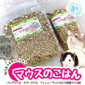 【ふるさと納税】fuu うまうまセレクション マウスのごはん 容量 選べる　［ 小動物 パンダマウス カラーマウス ファンシーラット 穀物 野菜 ペットフード 餌 えさ エサ ］