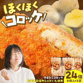 【ふるさと納税】やまひこコロッケ（24個） / コロッケ 冷凍 揚げ物 惣菜 おかず / 稲沢市 / 株式会社山彦[BMBE002]