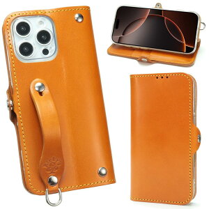 【ふるさと納税】EFGS iPhone 16ProMax 手帳型 ケース 栃木キャメル 【左開き】 TPU スタンド カード入れ ベルト付き 栃木レザー 本革 リッキーズ | 雑貨 日用品 人気 おすすめ 送料無料