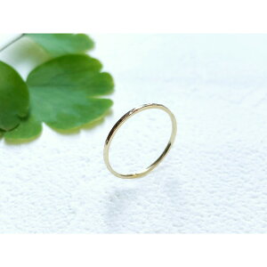 【ふるさと納税】K10 丸つち目 細リング(ハンドメイド)【サイズ:7号〜16号】 | アクセ ファッション 人気 おすすめ 送料無料