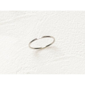 【ふるさと納税】シルバー 丸つち目 細リング(ハンドメイド)【サイズ:7号〜16号】 | アクセ ファッション 人気 おすすめ 送料無料