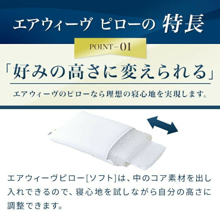楽天市場】【ふるさと納税】エアウィーヴ ピロー ソフト 枕 寝具 