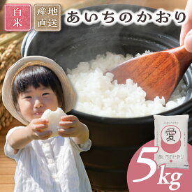 【ふるさと納税】あいちのかおり（白米）5kg お米 ごはん 愛知県産 ブランド米 JA 国産米 送料無料