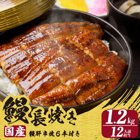 【ふるさと納税】鰻ざんまいDXセット2【鰻長焼6尾 ・ 鰻肝串焼き6本付き 】 鰻 うな重 鰻の肝 国産鰻 うなぎ お取り寄せ グルメ 惣菜 国産 串焼き 真空パック送料無料