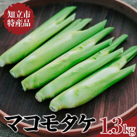 【ふるさと納税】知立市特産　マコモタケ1.3kg【10月発送】お料理レシピ付（1250） ／ 野菜 マコモ 中華料理 高級食材 特産品 ベジタブル 自然の恵み 送料無料