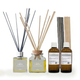 【ふるさと納税】easeリードディフューザー『mobilier』2つの香りリフィルセット　スィートシトラス　スリープ【配送不可地域：沖縄県】【1531327】