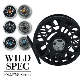【ふるさと納税】Wild Spec/FS2.#7/8.series【選べるカラー】リール 【右巻き・左巻き 選択可】【マットブラック×ブルー/ゴールド/ブラック・ガンメタ×ブルー/ゴールド/ブラック】フライフィッシングも楽しめる！ 釣り具 釣具 つり 釣り用品 フィッシングギア 送料無料