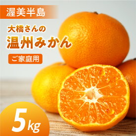 【ふるさと納税】大橋農園の ご家庭用 温州みかん 5kg みかん 温州みかん ミカン 蜜柑 柑橘 柑橘類 フルーツ 果物 旬 訳あり ワケアリ 訳アリ 愛知県 田原市 渥美半島