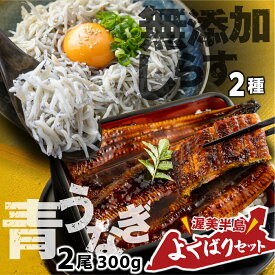 【ふるさと納税】青うなぎ＆しらす干し 渥美半島よくばりセット 蒲焼き 鰻 ウナギ うなぎ蒲焼 惣菜 幻 簡単調理 おいしい 高評価 ふるさと納税 魚 さかな 魚介 ランキング しらす シラス おすすめ 送料無料