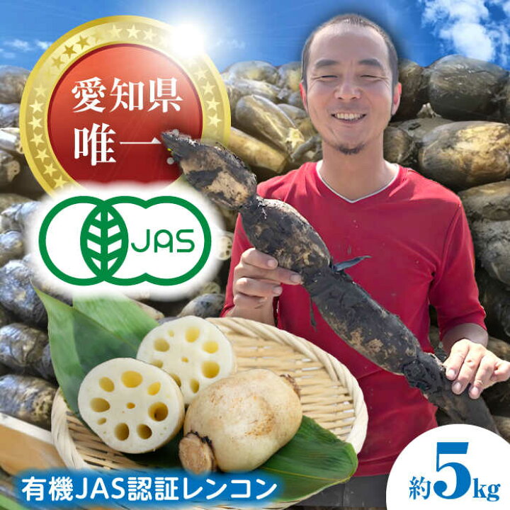 楽天市場】【ふるさと納税】 れんこん 5kg 有機JAS認証土付きレンコン  