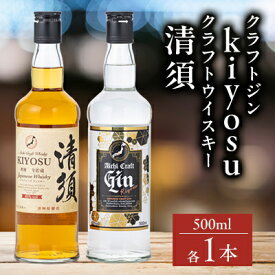 【ふるさと納税】カートン入愛知クラフトジン40度・カートン入愛知クラフトウイスキー45度2本セット【1115190】