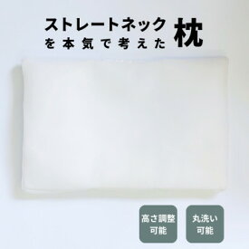 【ふるさと納税】枕職人が本気で考えたストレートネック用まくら 横向き寝対応 日本製【1646864】