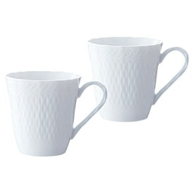 【ふるさと納税】ノリタケ【シェール ブラン】マグカップペア【1645281】
