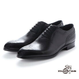 【ふるさと納税】madras(マドラス)の紳士靴 M422 ブラック 24.5cm【1342797】