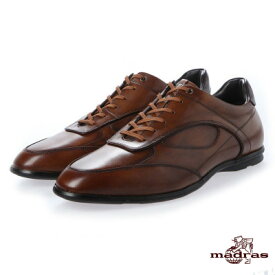 【ふるさと納税】madras(マドラス)の紳士靴 M431 ライトブラウン 24.5cm【1342805】
