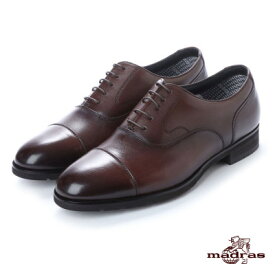 【ふるさと納税】madras Walk(マドラスウォーク)の紳士靴 MW5640S ダークブラウン 25.5cm【1343112】