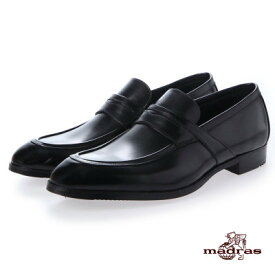 【ふるさと納税】madras(マドラス)の紳士靴 ブラック 24.5cm M424【1394308】