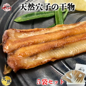 【ふるさと納税】 岬だよりの【天然あなごから作る】あなごの干物5袋セット【配送不可地域：離島】【1481718】