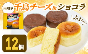 【ふるさと納税】 チーズケーキ チョコケーキ【選べる】 12個 6個 千鳥チーズ 千鳥ショコラ ミックス 冷凍 ( ふるさと納税 スフレ チーズケーキ ふるさと納税チーズケーキ ふるさと納税 チー