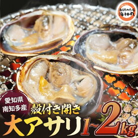 【ふるさと納税】 訳あり 大アサリ 1~2kg 冷凍 BBQ 殻付き開き 砂抜き 小分け 簡単 調理 あさり アサリ 貝 魚介 魚介類 大アサリ バーベキュー 海鮮バーベキュー グルメ パスタ アヒージョ サラダ 酒蒸し ホイル焼き 炊き込みご飯 贈答 海産物 国産 愛知県 南知多町