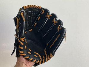SAEKI野球グローブ【硬式・品番115】【ブラック】【Rオレンジ】