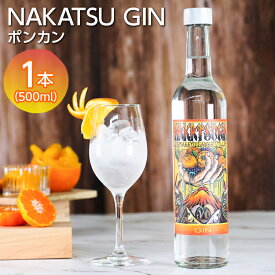 【ふるさと納税】中津ジン ポンカン 500ml 1本 ｜ 酒 お酒 スピリッツ クラフトジン 蒸留酒 国産 カクテル ちたぽん ソーダ割り NAKATSU GIN アルコール ロック ソーダ ジントニック ギフト お試し 晩酌 愛知県 美浜町 ※2025年12月上旬～2026年6月下旬頃に順次発送予定
