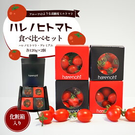 【ふるさと納税】ハレノヒトマト食べ比べセット　【 津市 】