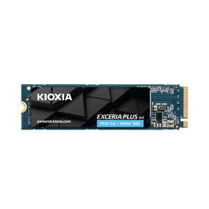 yӂ邳Ɣ[ŁzLINVA(KIOXIA) PCIe(R) Gen5x4 SSD EXCERIA PLUS G4 NVMe M.2 Type 2280 (őǍ: 10,000MB/s)/1TB 2TB Q[ Q[p fXNgbvPC m[gPC  g Xg[W Gaming SSD PCp[