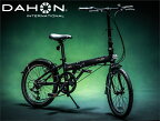 40年の歴史をもつ米国ダホン社の高性能折り畳み自転車　20inch 軽量アルミフレーム 6段変速　DAHON Intl HIT D6